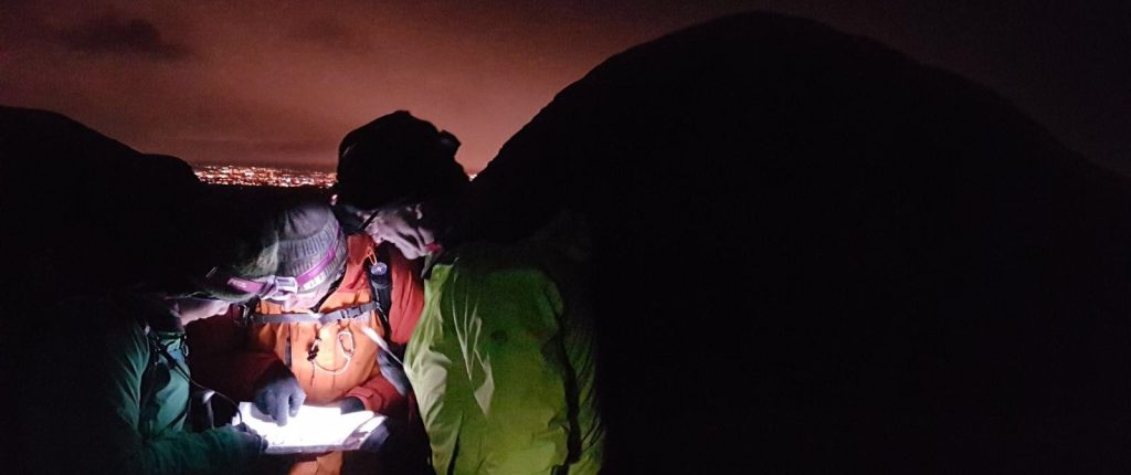 Night Nav in the Campsies