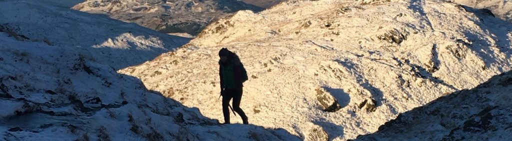 Sunrise on Snowy Ben Venue