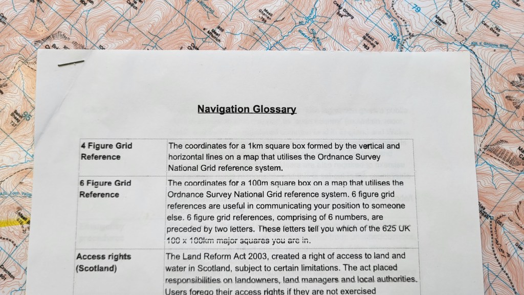 Navigation Glossary