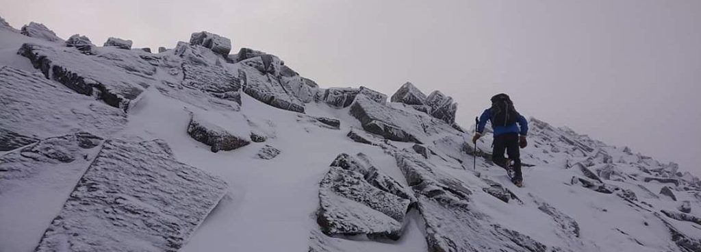 Winter Hillwalking on the Grey Corries