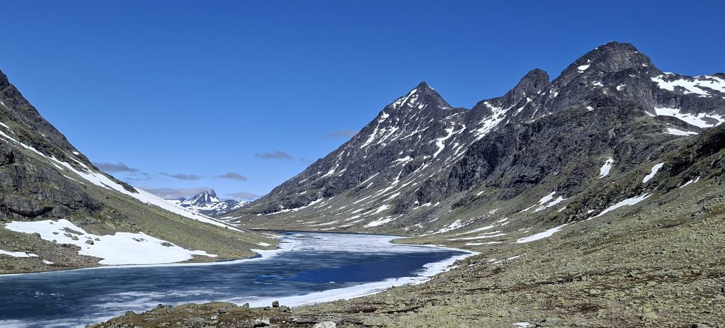 Hiking in the Jotunheimen Mountains, Norway